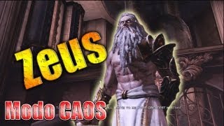 Zeus en modo CAOS (Chaos) // Como derrotar a Zeus GOW3 (Kratos vs Zeus)