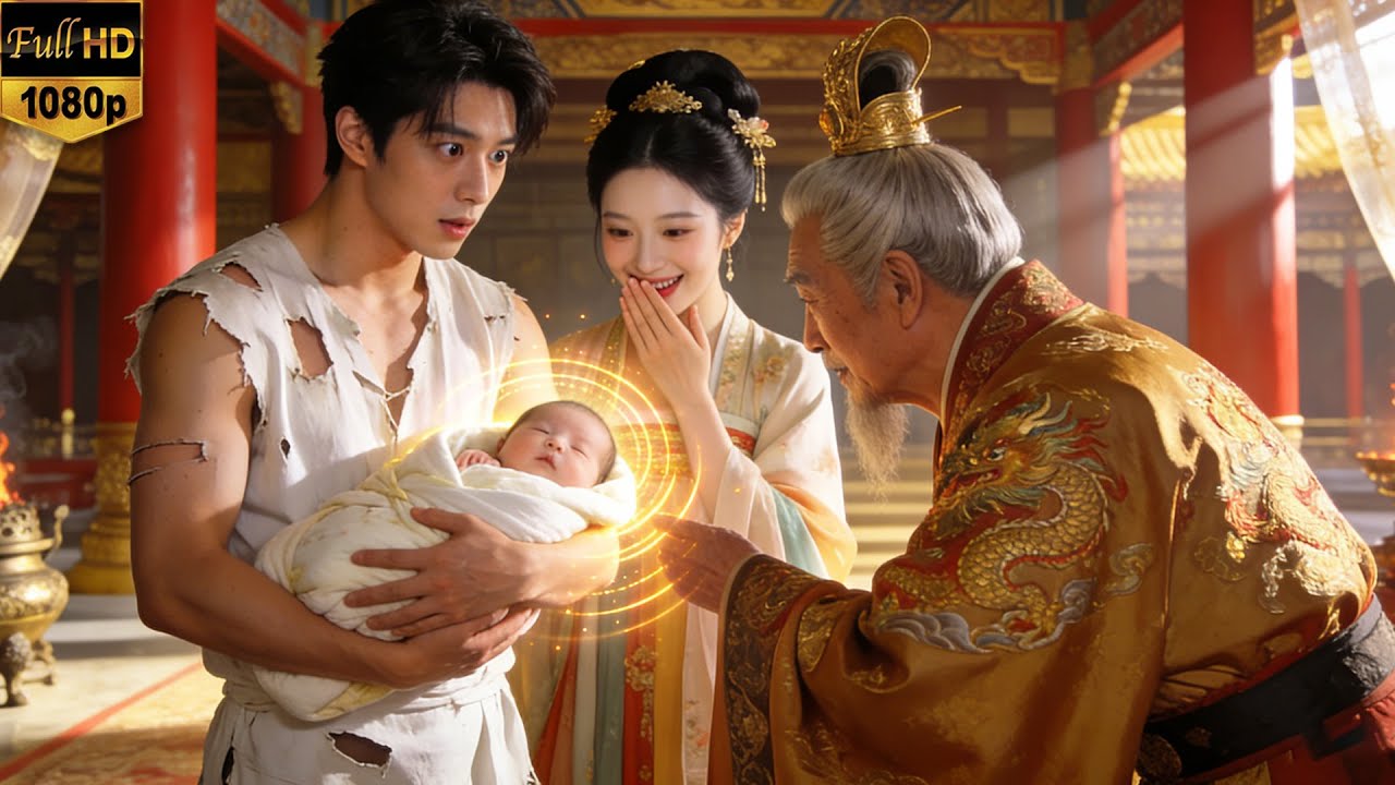 Renasceu bebê abandonada, e a família real ouve sua voz interior e a trata como tesouro