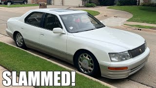 SLAMMING My LS400 on Maxpeedingrods Coilovers!