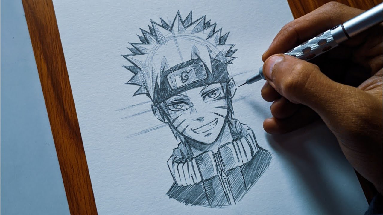 Incomplete Naruto drawing : r/AnimeSketch