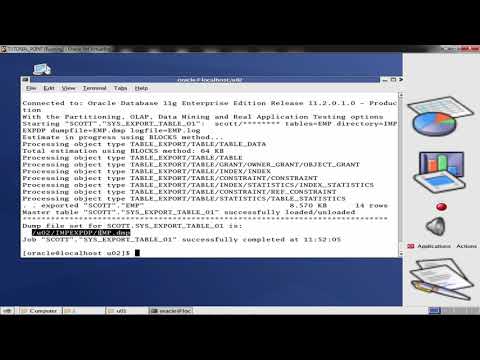 Oracle DB - Data Pump