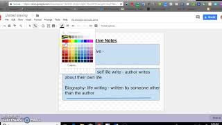 personal narrative