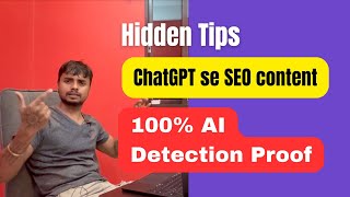 How to Generate AI-Proof SEO Content with ChatGPT | RankarHub