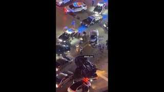 Video shows end of police chase, crash in Miami-Dade County