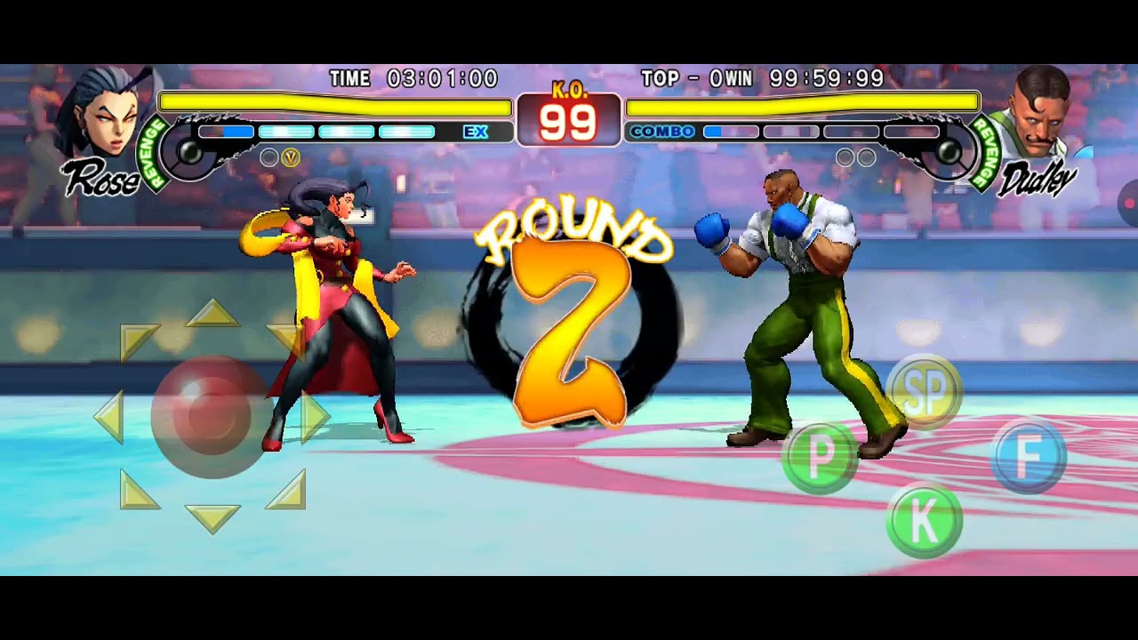 Street fighter rose gameplay