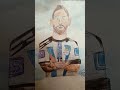 Lionel Messi Drawing with colour Pencil Fifa world cup 2026 special #messi #colorpencil #ronaldo