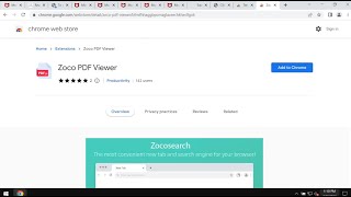 Zoco PDF Viewer Zocosearch hijacker removal.