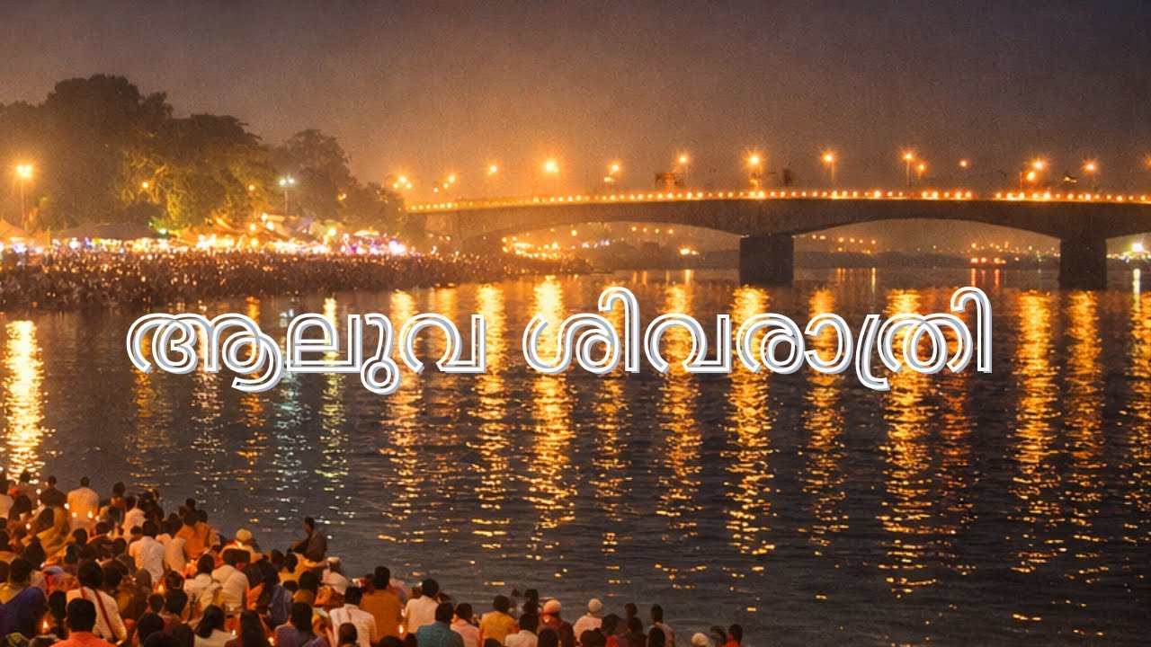 ആലുവ ശിവരാത്രി 🔱 || Aluva Shivarathri Night || Varshavprem 