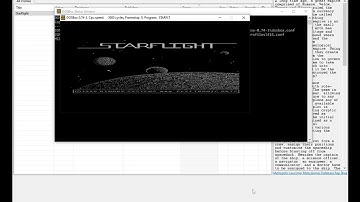 Starflight [MS DOS] Title Screen on IBM PC Speaker