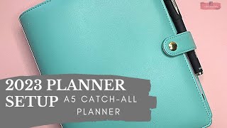 2023 PLANNER SETUP | Catch-All, A5 Disc Bound, LADY GASTON PLANS