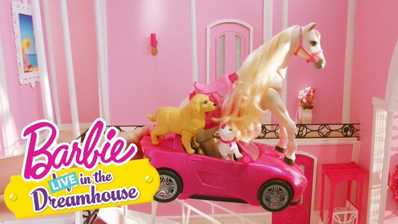 FELIZ DIA DO BANHO! | Barbie LIVE! In The Dreamhouse | Barbie Português