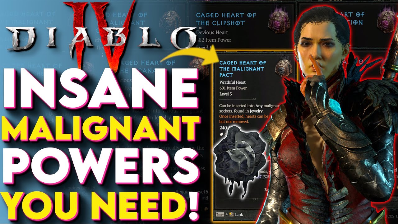 Insane Malignant Hearts You Gotta Try In Diablo 4 - Diablo 4 Best