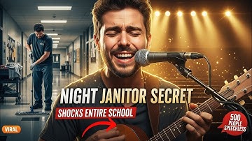 School Janitor’s Secret Talent Leaves the Entire Gym in Tears