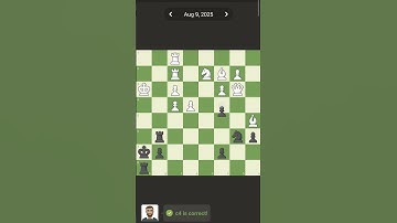 Daily Chess Puzzle | August 9, 2025