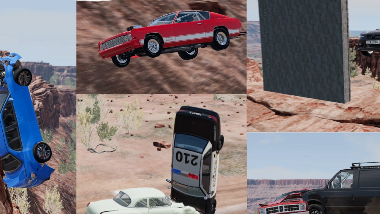 BeamNG.drive Gameplay – Insane Crashes & Realistic Physics 4k