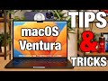 macOS Ventura - 15 TIPS &amp; TRICKS!