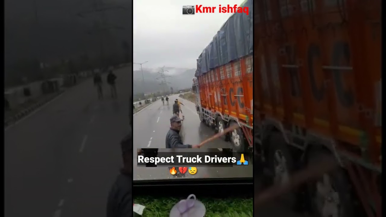 New Viral🔥 Video || Truck Driver Vs J&K Police👮 Respect Drivers 