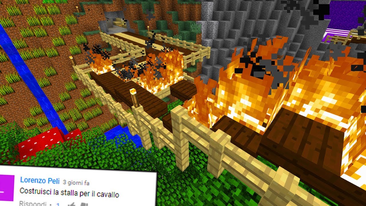 HO RISCHIATO DI FAR BRUCIARE IL MIO MONDO - Minecraft ITA - KendyCraft #14