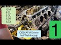 Dod afm delete yukon tahoe silverado sierra escalade 62l  53l replace cam  lifters  part 1