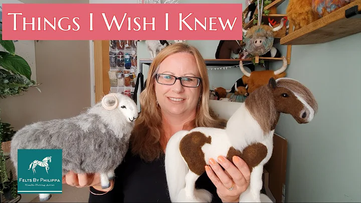 BEFORE I STARTED NEEDLE FELTING! | All My Hints, T...