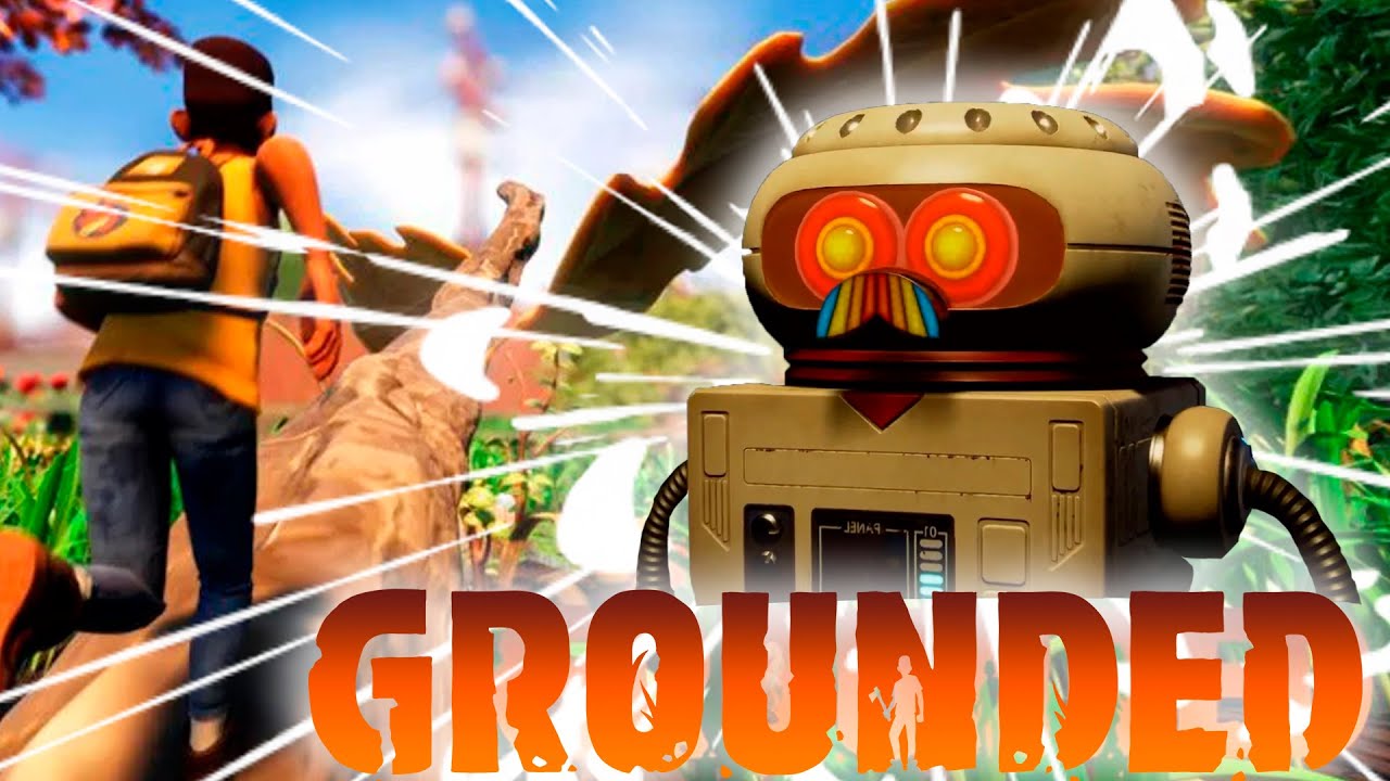 🤔 ESTAMOS en un LABORATORIO con... ¿¿ROBOTS??🤔 || GROUNDED 🐜 || #3 ...