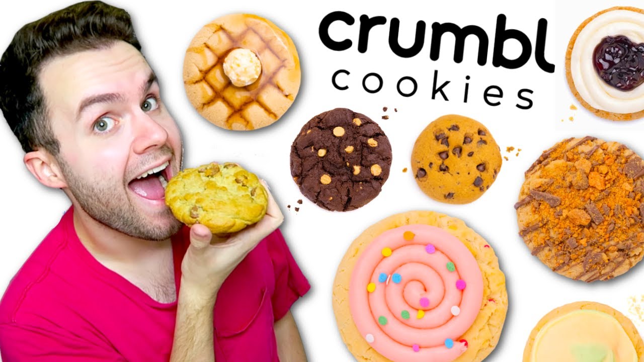 Trying Crumbl Cookies for the first time EVER! Honest Review YouTube