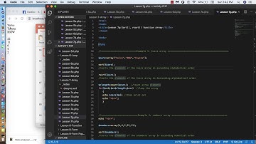Video 19 php array Sorting from lecture note.mp4