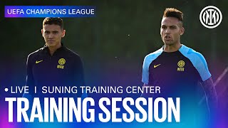 🔴 LIVE TRAINING | 1 DAY UNTIL BARCELONA - INTER ⚫🔵 #IMInter #BarcelonaInter screenshot 2