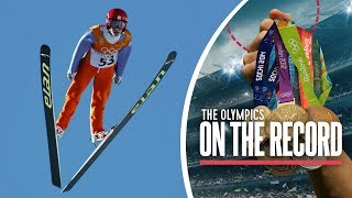 Simon Ammann Ski Jumping Sweeps Salt Lake City 2002 | Olympics on the Record