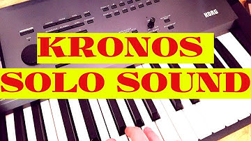 Korg Kronos duygusal Dogaclama Solo Ses ( solo sound)  Kronos Solo Sound