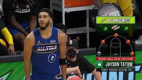 2021 NBA 3-Point Contest -Final Round- Steph Curry vs Mike Conley, Jason Tatum |2021 NBA All-Star