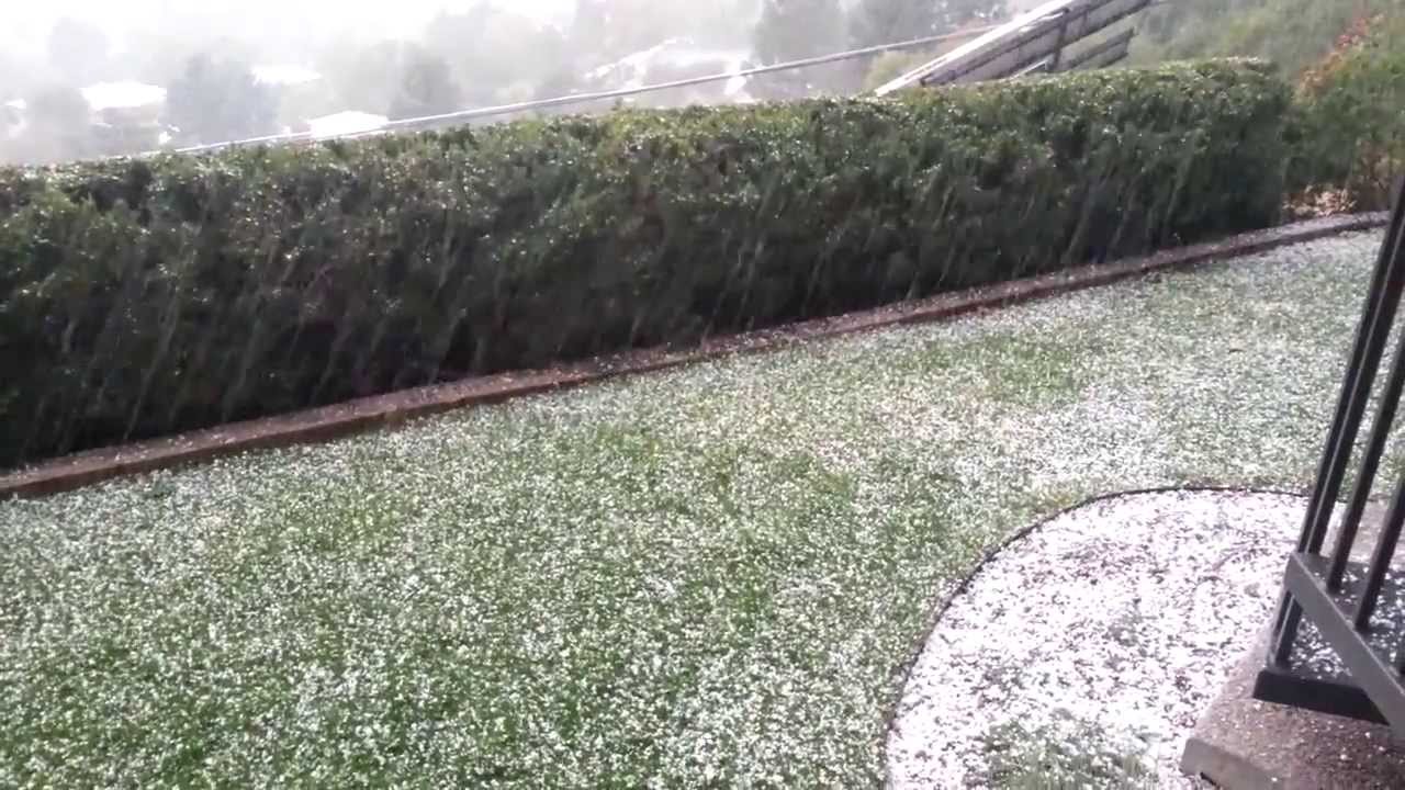 Hail Storm Salt Lake City, Utah YouTube