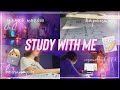 STUDY WITH ME/учусь ночью на карантине/ занимаюсь курсом/ готовлюсь к ЕГЭ