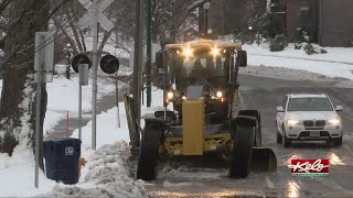 Saying thank you to plow drivers working around the clock
