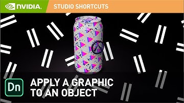 Apply Custom Graphics to an Object in Adobe Dimension | NVIDIA Studio Shortcut