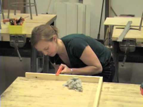 RL Caldwell Studio, Artist Resource, Preparing a wood panel