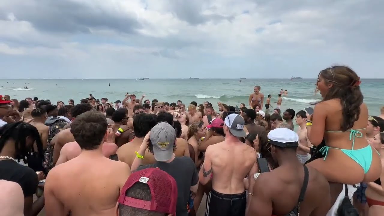 spring-breakers-party-live-ft-lauderdale-beach-florida-youtube