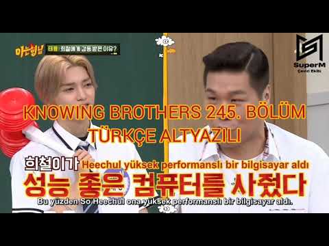 [Türkçe Altyazılı] Knowing Brothers 245. Bölüm - SuperM | LİNK AÇIKLAMADA!!