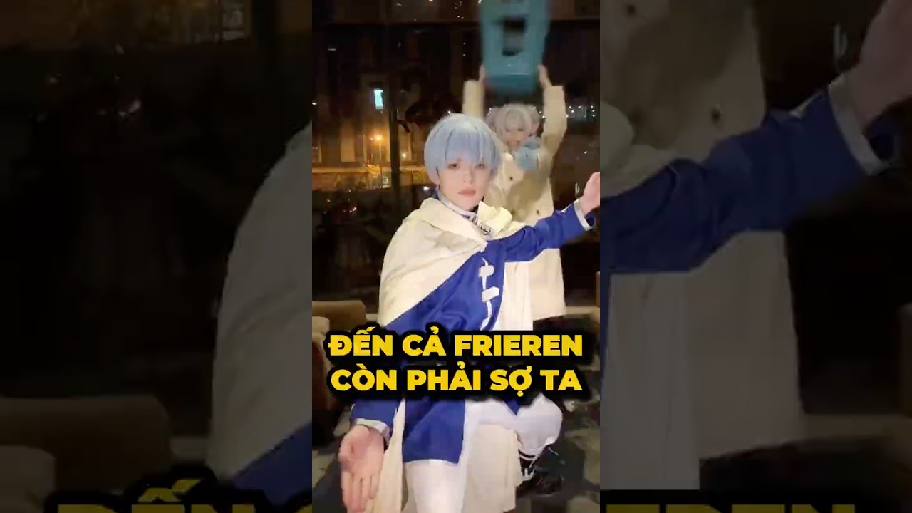 "Frieren còn phải sợ ta"🙂‍↕️- Himmel #cosplay #shorts #minnacosplay