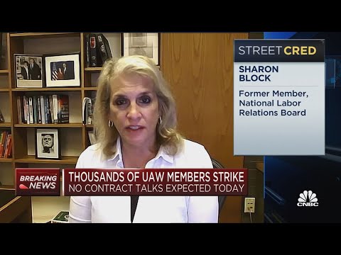 Former nlrb member on the economic impact of the uaw strikes