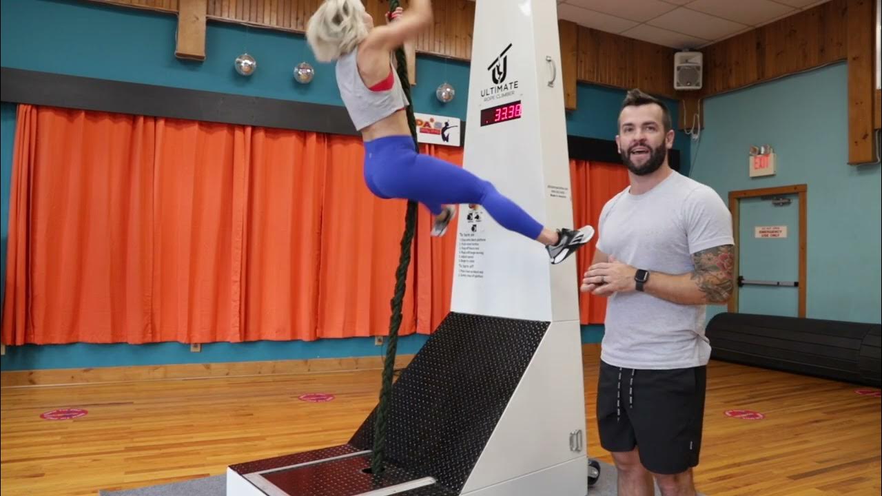 Ultimate Rope Climber Legless Rope Climb YouTube