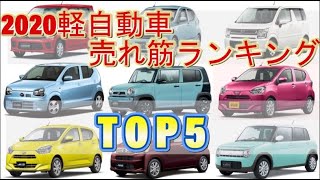 最新 軽自動車人気ランキングbest5 価格と人気の理由を教えます Youtube