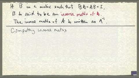 Week 6 - Left and right inverses