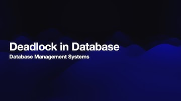 Deadlock in the database