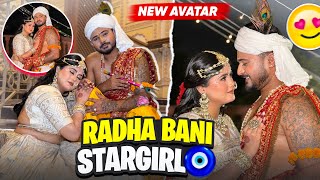 Download lagu STARBOI KI BANI RADHA 😍 | STARGIRL KA RADHA AVATAR ❤️ | JANMASHTAMI SPECIAL 🎂✨ 