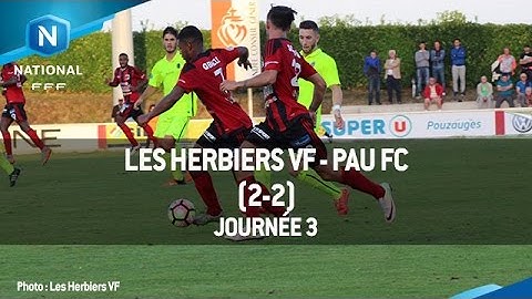 J3 : Les Herbiers VF - Pau FC (2-2), le résumé