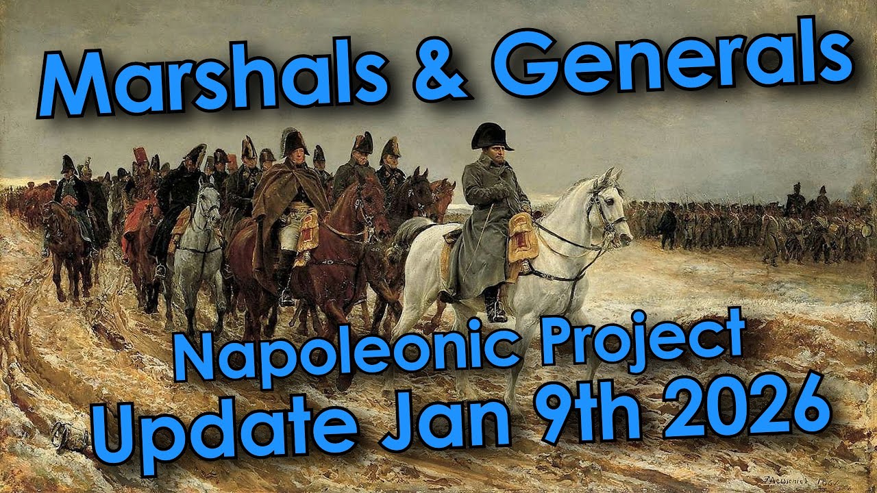 ‼ Маршалы и генералы ‼ Обновление проекта по наполеоновской эпохе (15 мм), 9 января 2026 г., Оран...