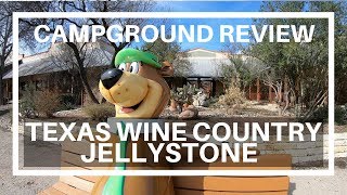 Campground review of the texas wine country jellystone in
fredericksburg, texas. this family friendly has rv and tent sites,
cottages, park mo...