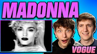 Madonna - Vogue REACTION!! (Official Music Video)