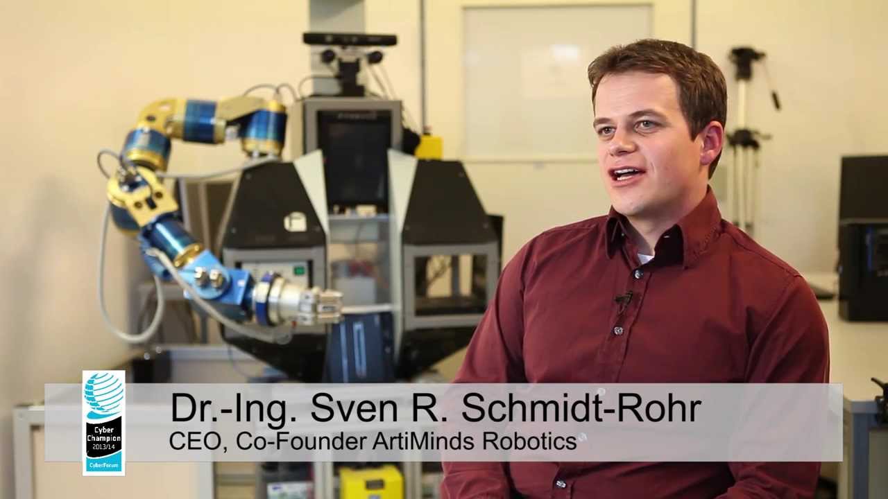 CyberChampions Award 2013: 1.Preis "BestConcept" - ArtiMinds Robotics GmbH